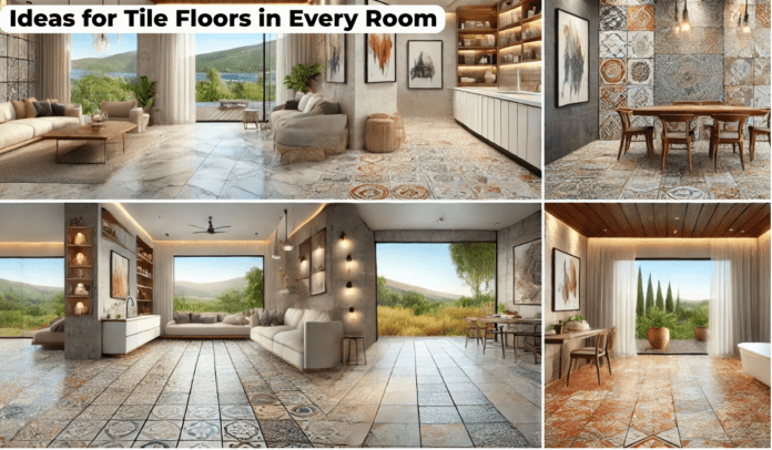 Ideas for Tile Floors in Every Room