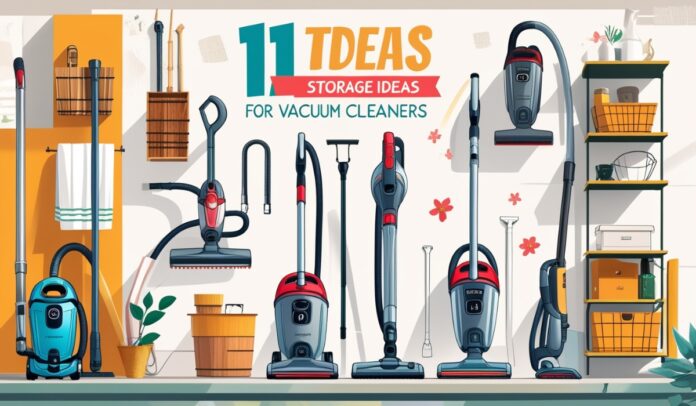 11 Smart Storage Ideas for Your Vacuum Cleaner