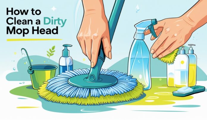 How To Clean A Dirty Mop Head Best Tips