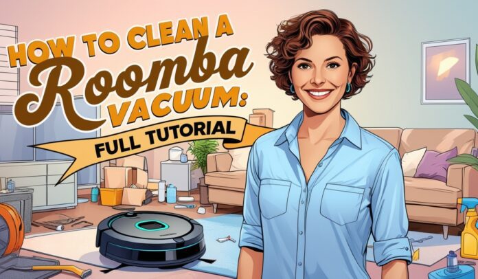 How To Clean A Roomba Vacuum Full Tutorial