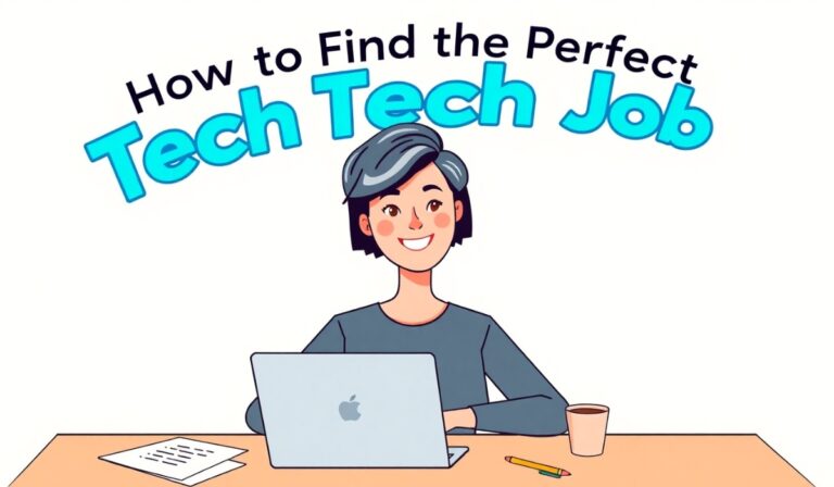 How to Find the Perfect Tech Job for Your Skills and Goals